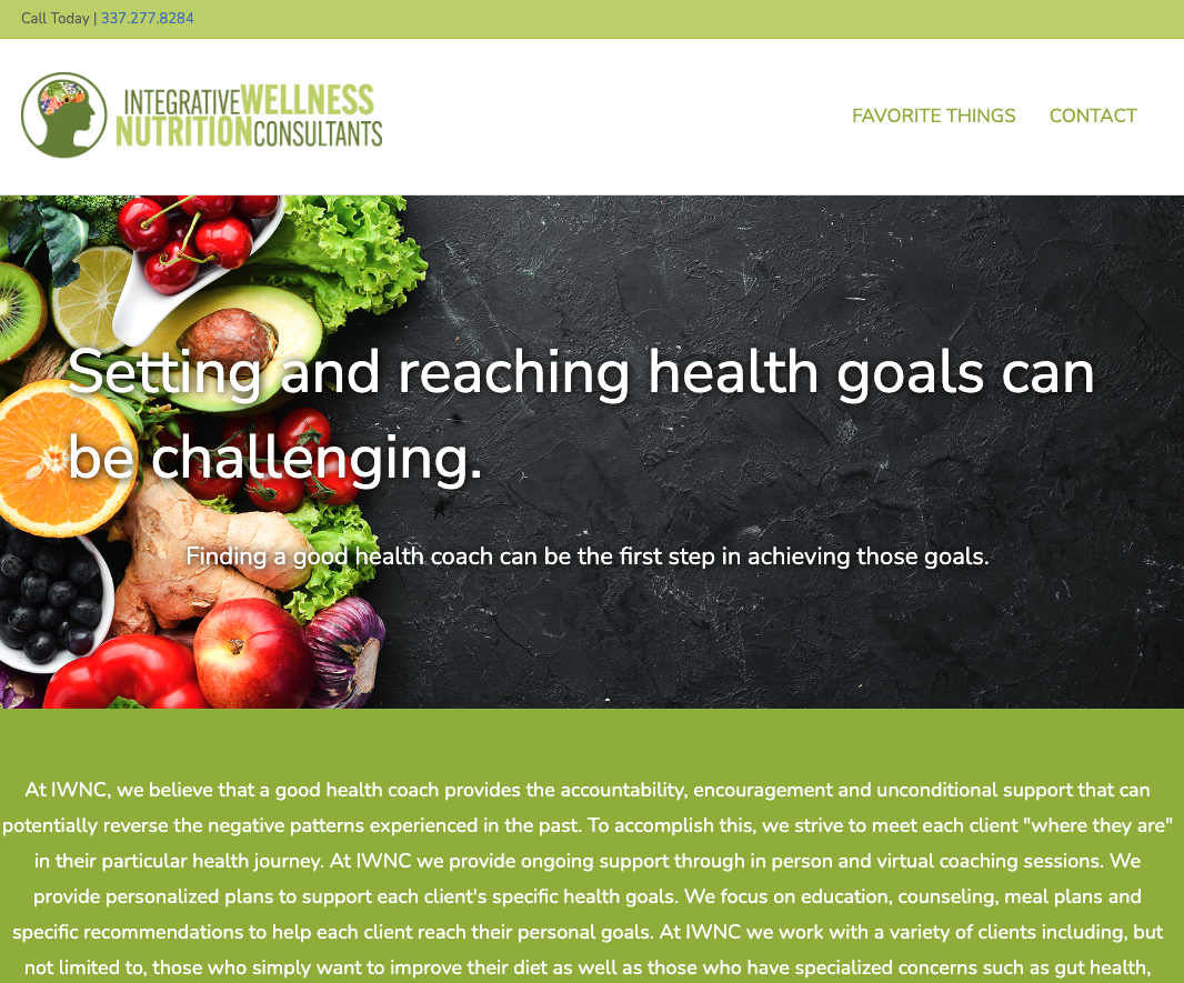Integrative Nutrition Wellness Consultants